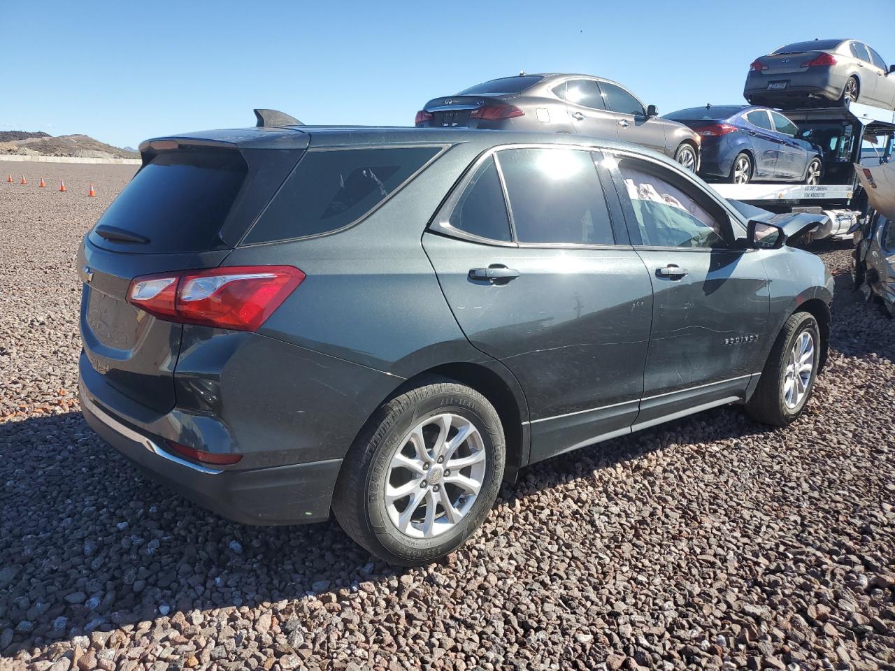 Image 3 of 2018 CHEVROLET EQUINOX LS 2018 with VIN 3GNAXHEV7JS557007