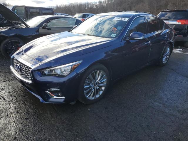 Image 1 of 2023 INFINITI Q50 LUXE 2023 with VIN JN1EV7BRXPM541767