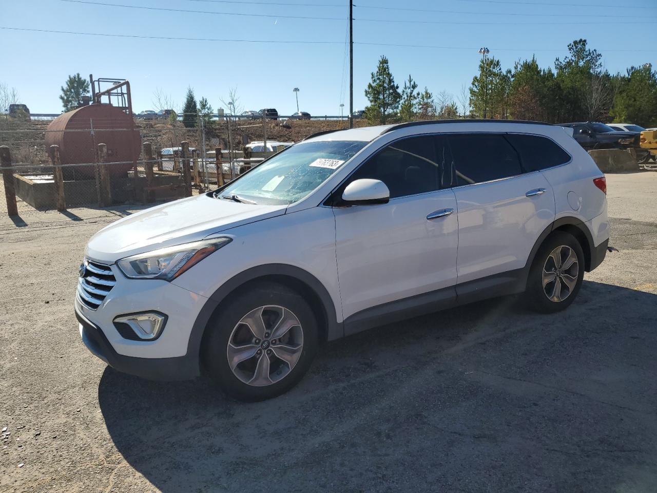 Image 1 of 2015 HYUNDAI SANTA FE GLS 2015 with VIN KM8SM4HF6FU093603