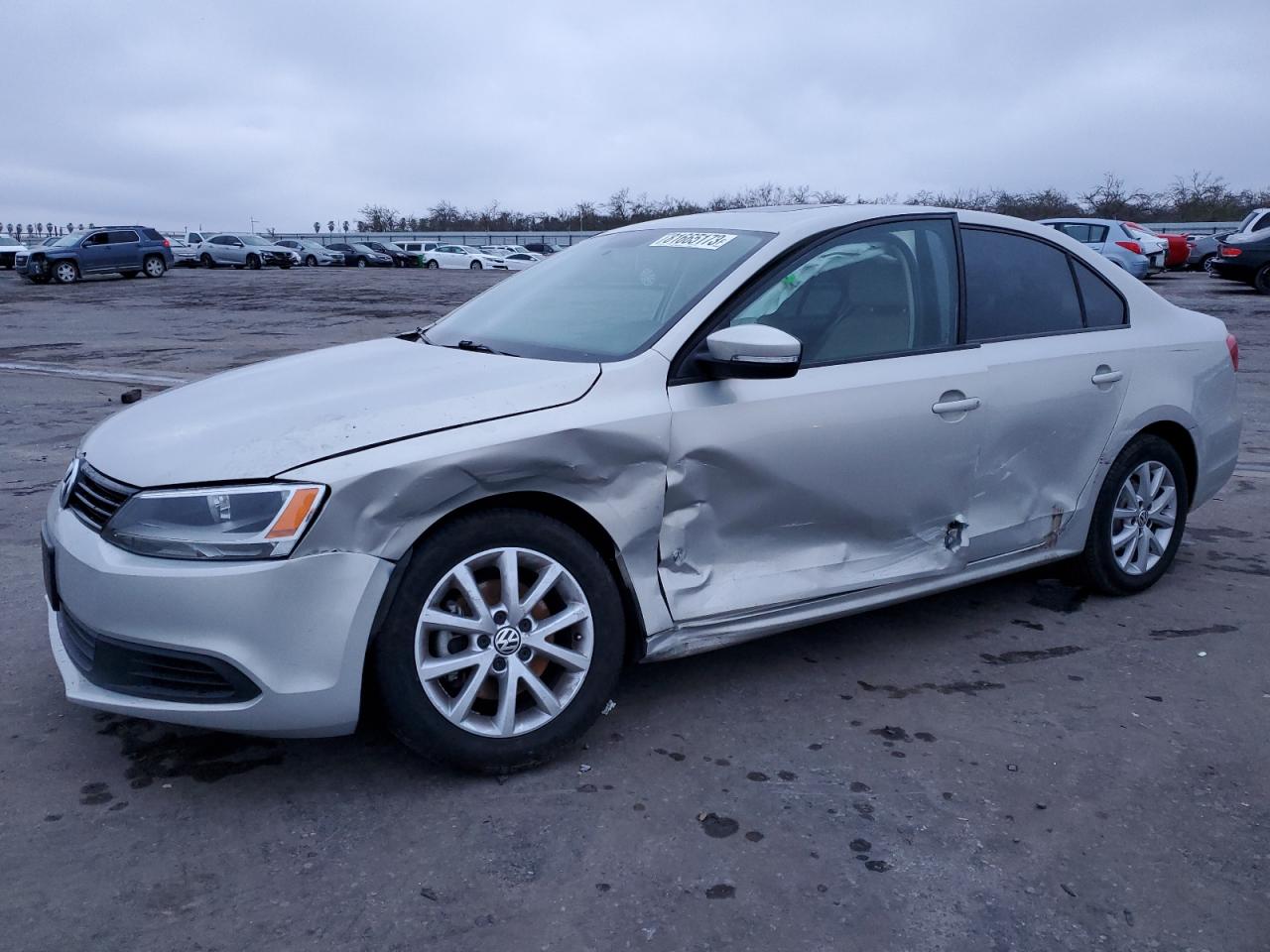 Image 1 of 2011 VOLKSWAGEN JETTA SE 2011 with VIN 3VWDZ7AJ8BM332644