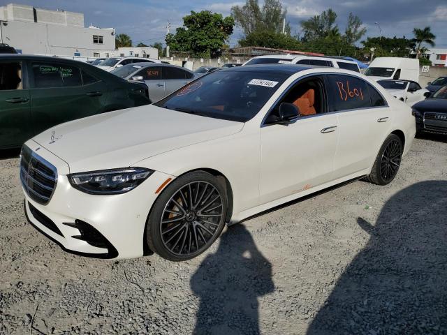 Image 1 of 2022 MERCEDES-BENZ S 500 4MATIC 2022 with VIN W1K6G6DB4NA161558