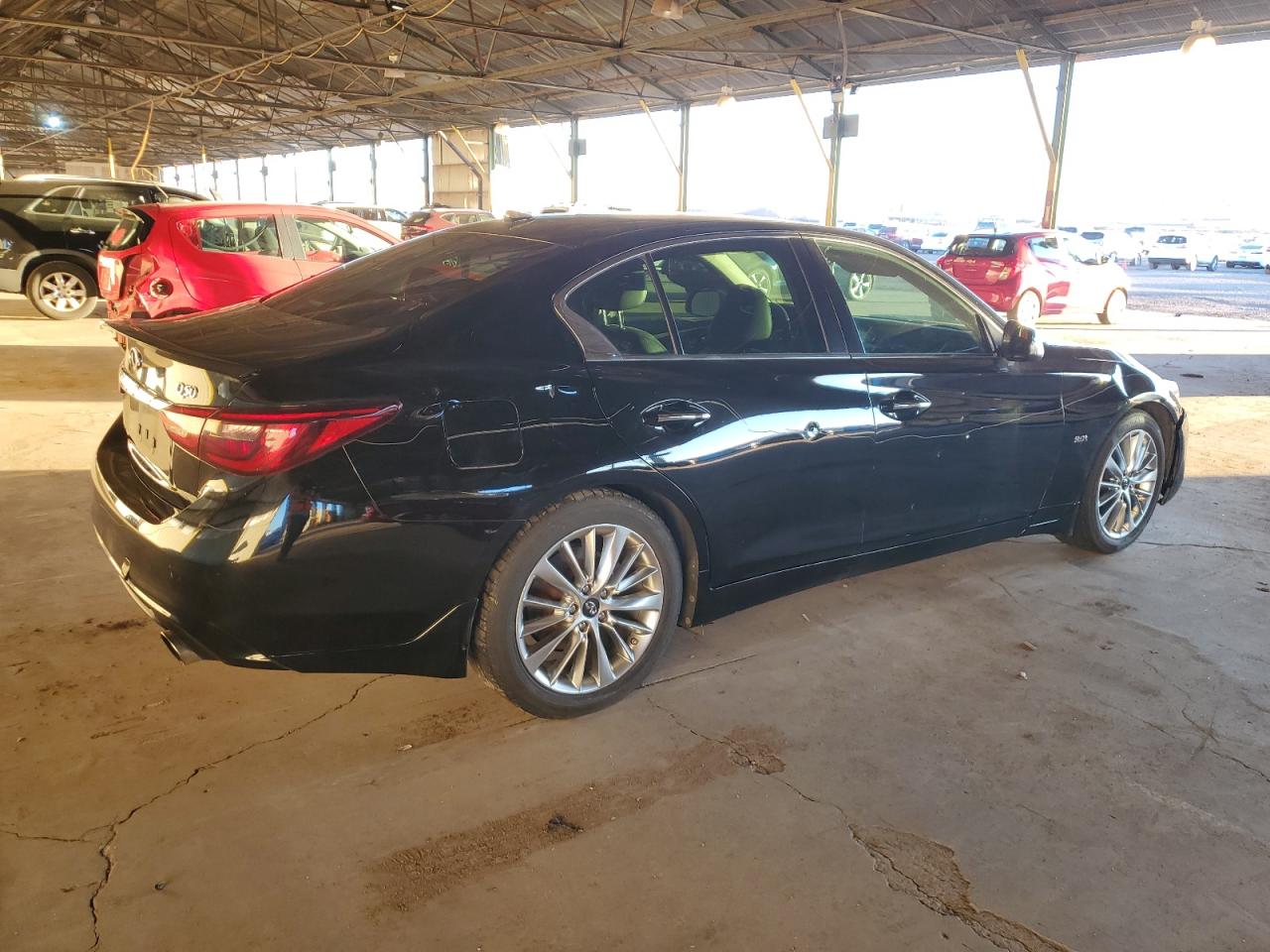 Image 3 of 2018 INFINITI Q50 LUXE 2018 with VIN JN1EV7AP2JM356569
