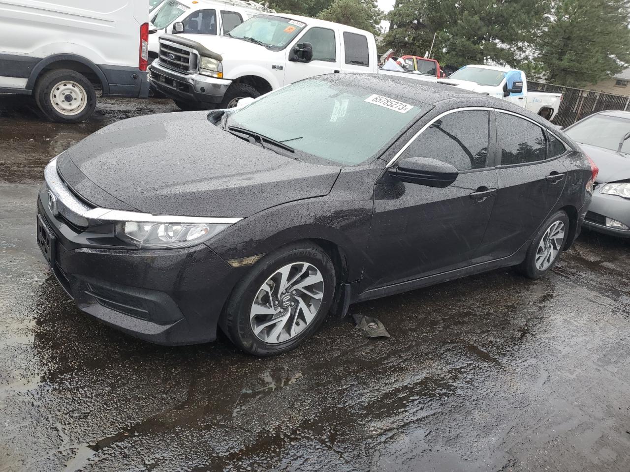 Изображение 1 Honda Civic Ex 2017 с VIN 2HGFC2F7XHH556374