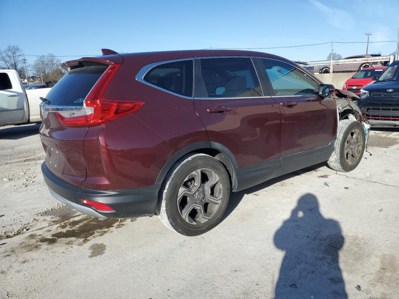 Image 3 of 2019 HONDA CR-V EXL 2019 with VIN 7FARW1H88KE008507