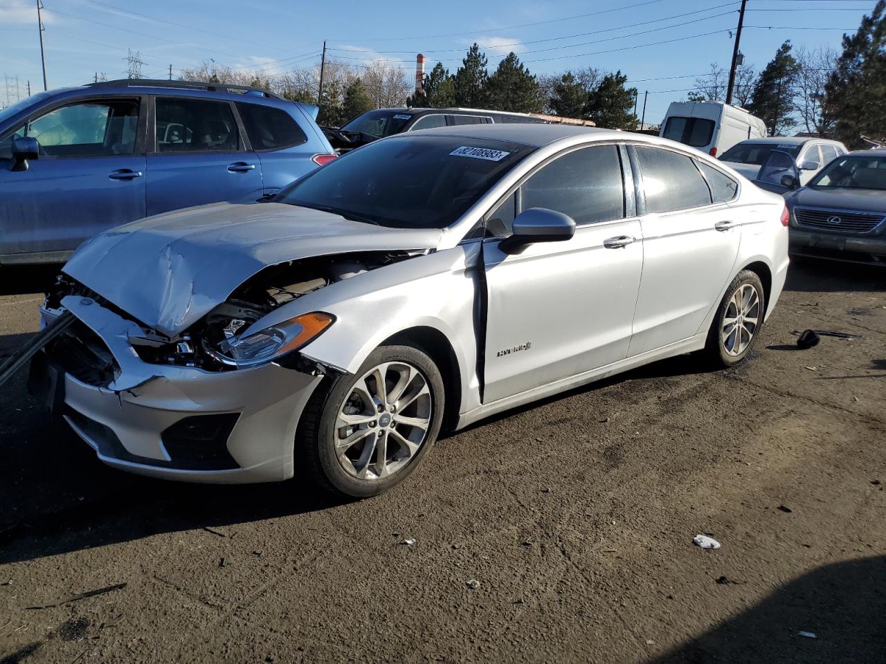 Image 1 of 2019 FORD FUSION SE 2019 with VIN 3FA6P0LU0KR188385