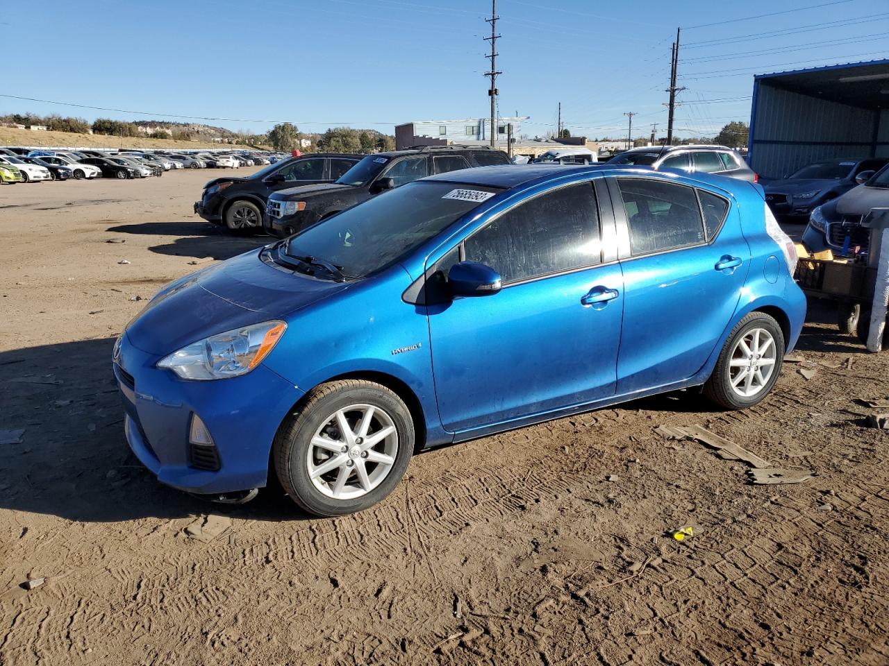 Image 1 of 2014 TOYOTA PRIUS C  2014 with VIN JTDKDTB39E1073231