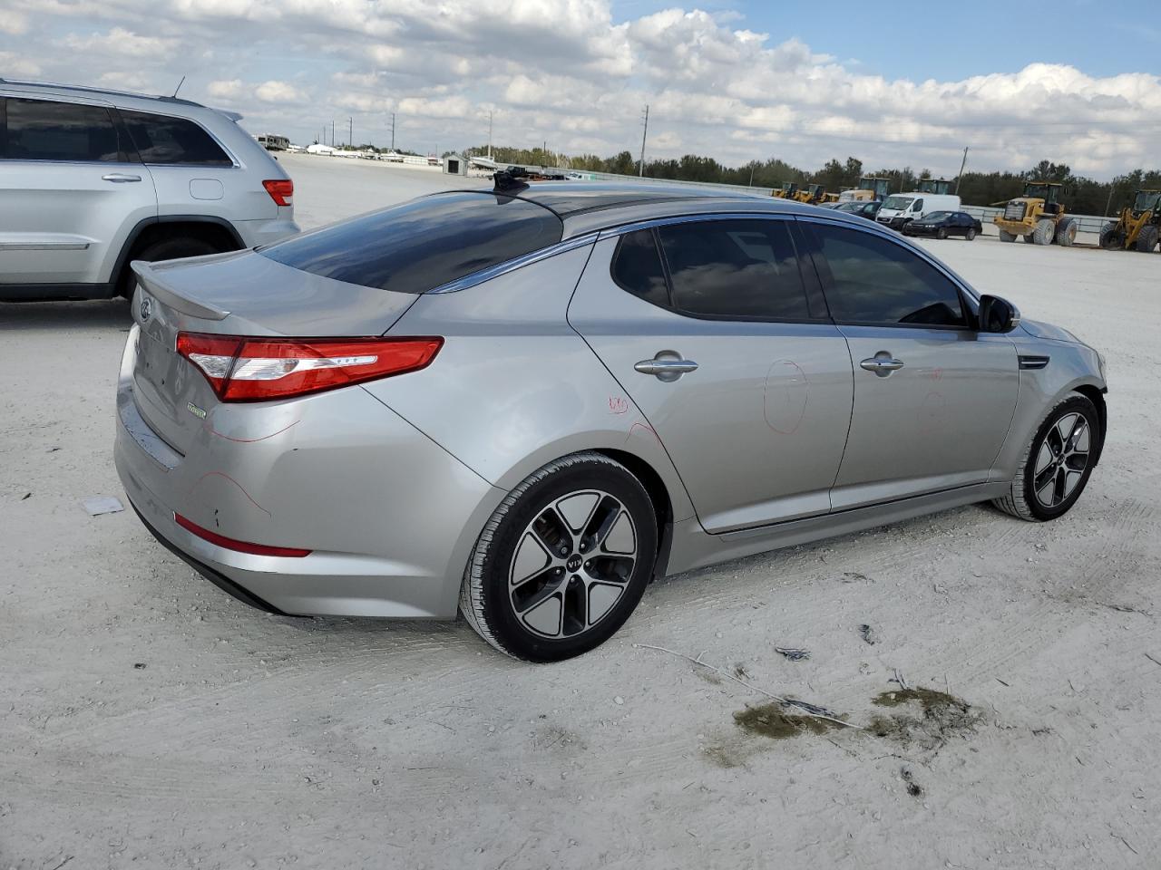 Image 3 of 2012 KIA OPTIMA HYBRID 2012 with VIN KNAGM4AD1C5009340
