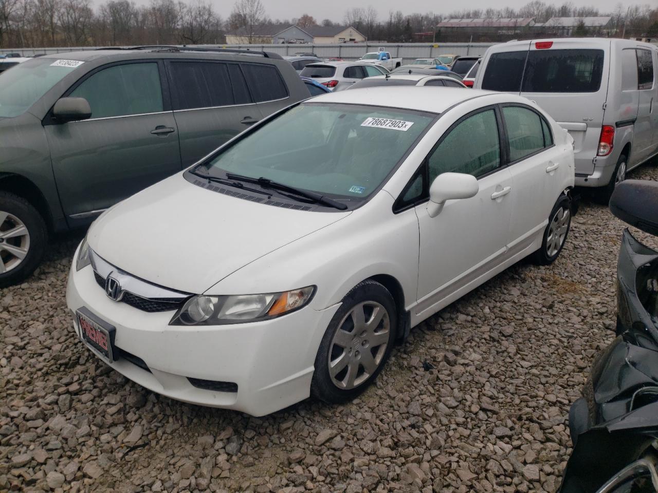 Image 1 of 2009 HONDA CIVIC LX 2009 with VIN 2HGFA16569H351893