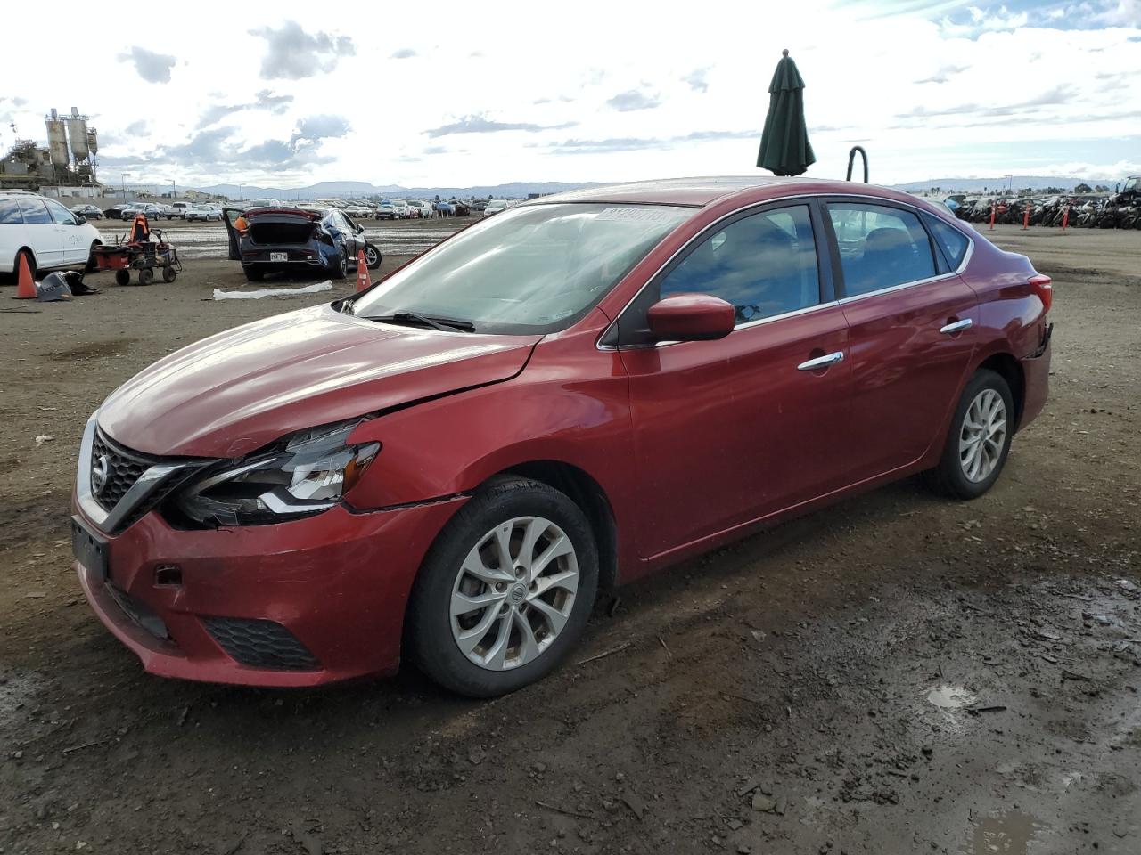 Image 1 of 2019 NISSAN SENTRA S 2019 with VIN 3N1AB7AP4KY265289