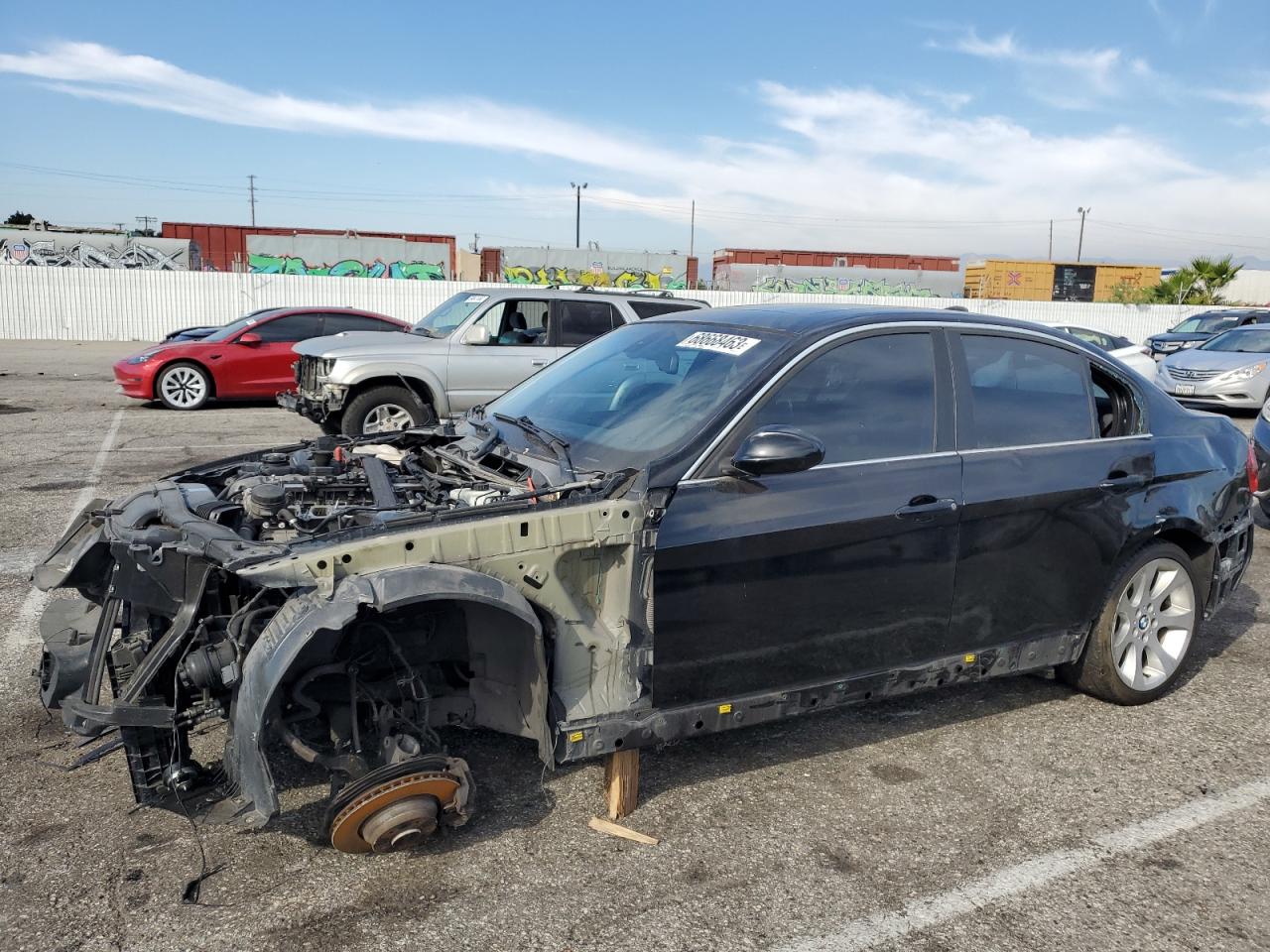 Image 1 of 2006 BMW 330 I 2006 with VIN WBAVB33526AZ88133