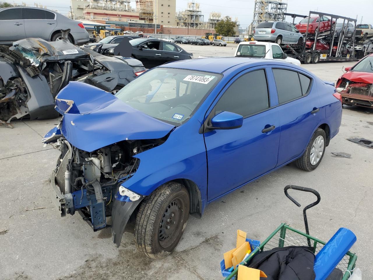 Obraz 1 z 2017 NISSAN VERSA S 2017 z VIN 3N1CN7AP0HL866639