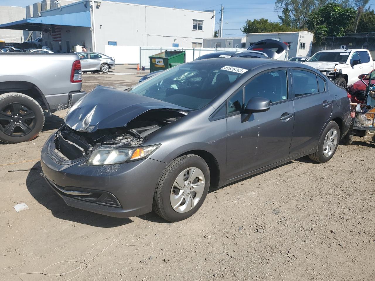 2013 HONDA CIVIC LX 2013 image
