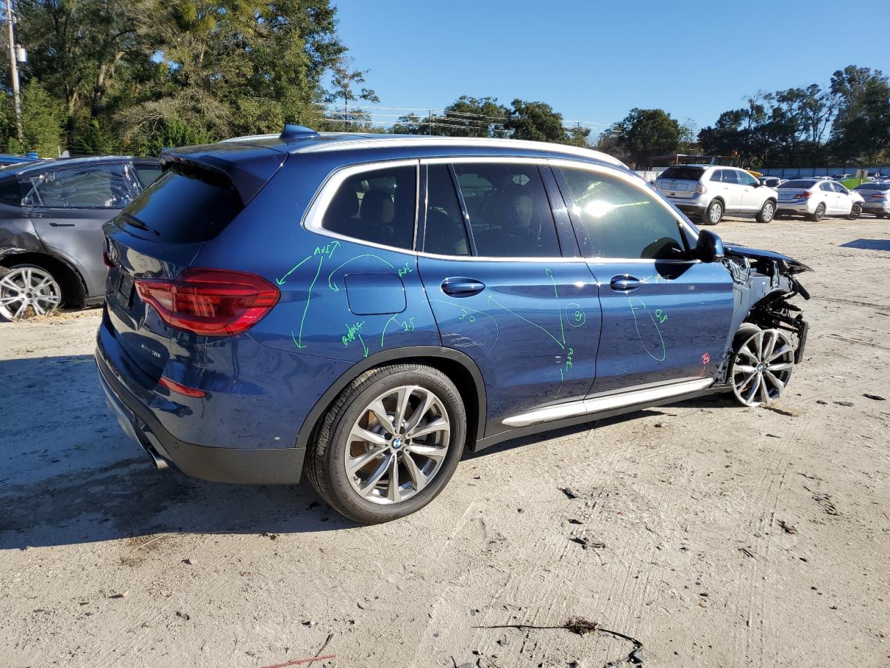 Obraz 3 z 2018 BMW X3 XDRIVE30I 2018 z VIN 5UXTR9C59JLD70962