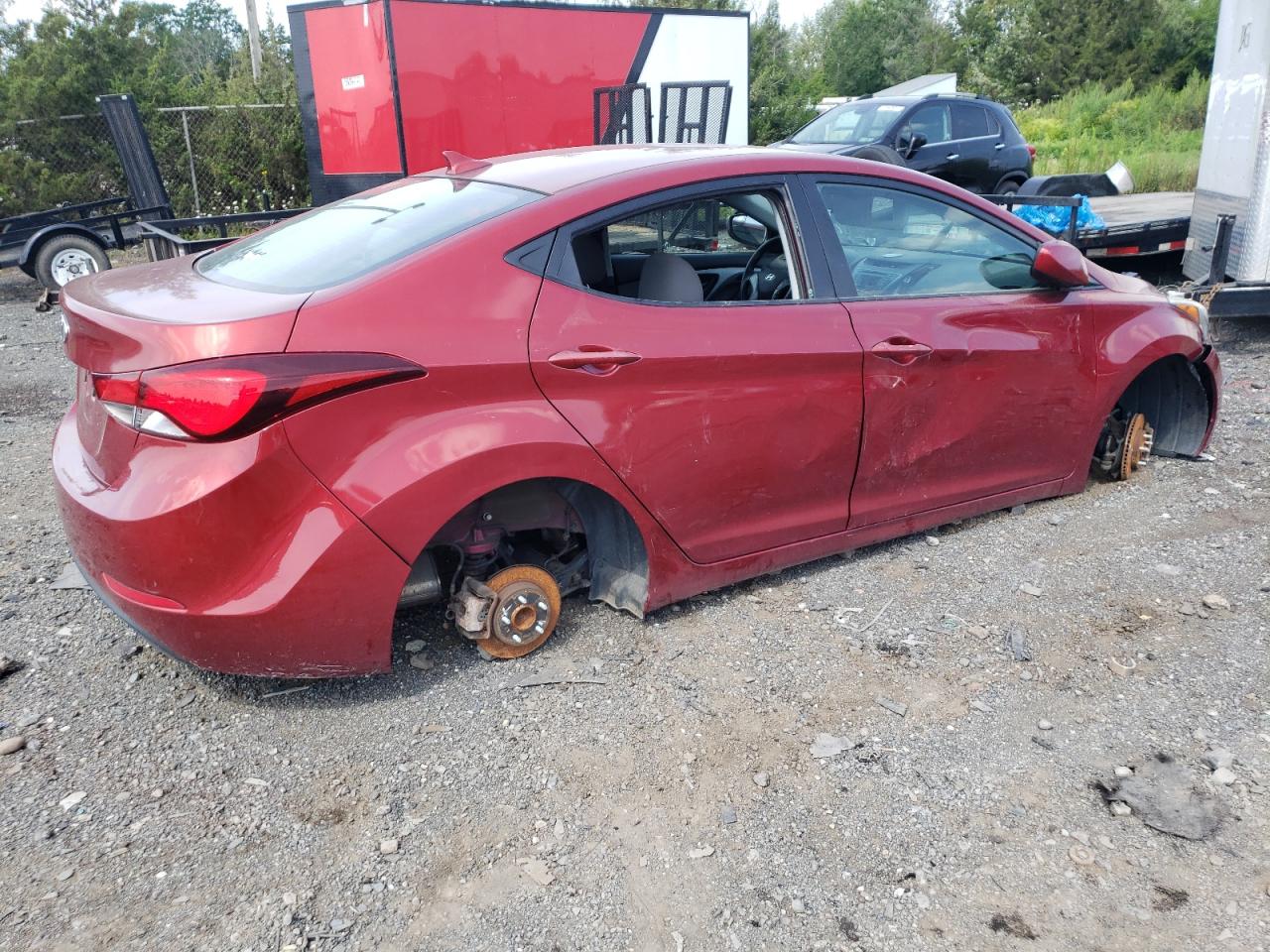 Image 3 of 2014 HYUNDAI ELANTRA SE 2014 with VIN 5NPDH4AE9EH534863