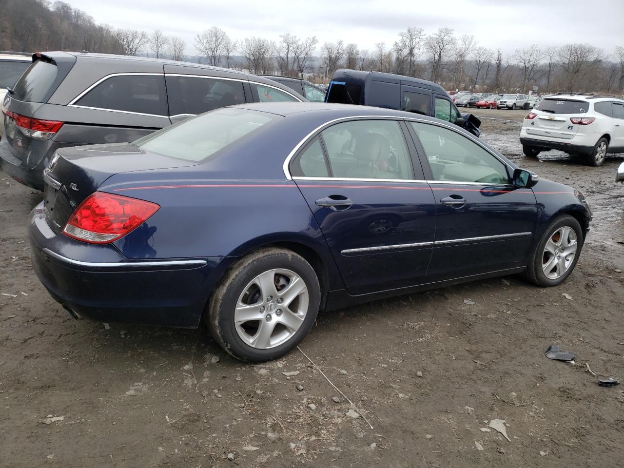Image 3 of 2008 ACURA RL  2008 with VIN JH4KB16668C002199