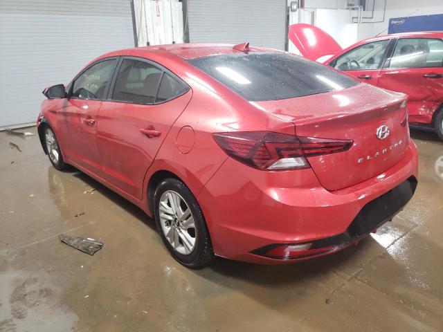 Image 2 of 2020 HYUNDAI ELANTRA SEL 2020 with VIN 5NPD84LFXLH518626
