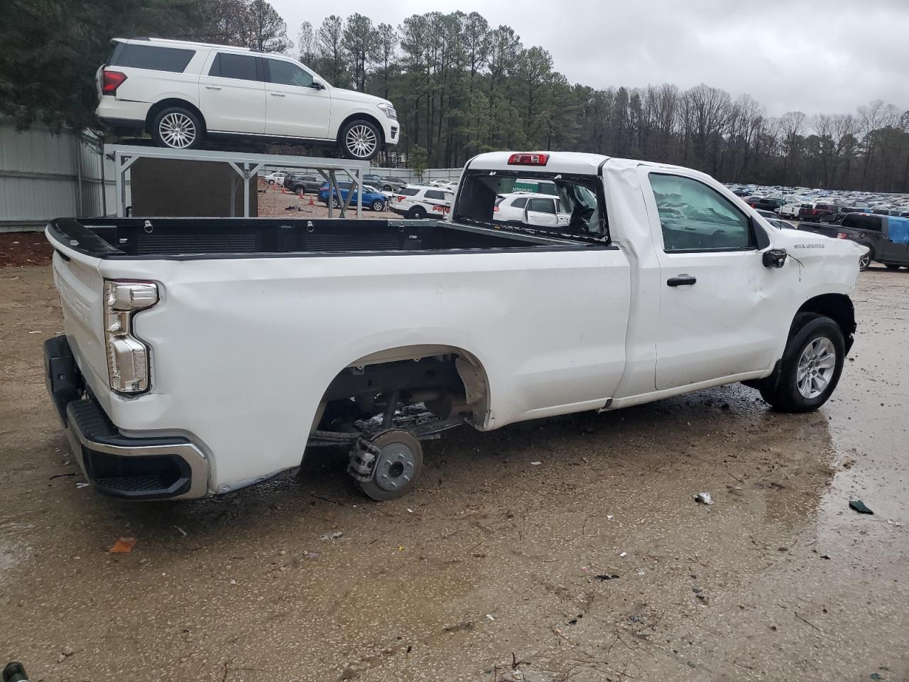 Image 3 of 2022 CHEVROLET SILVERADO C1500 2022 with VIN 3GCNAAEDXNG602279