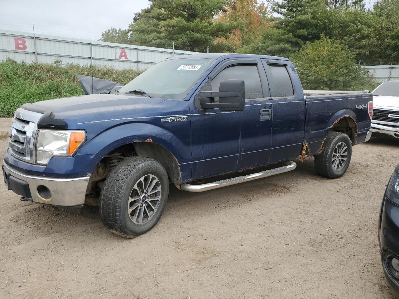 Image 1 of 2010 FORD F150 SUPER CAB 2010 with VIN 1FTFX1EV0AFB51760