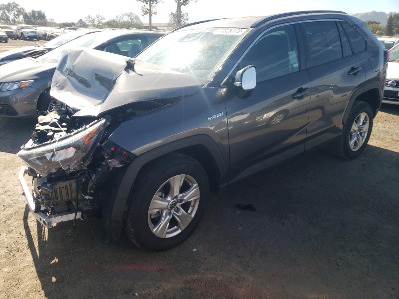 Image 1 of 2021 TOYOTA RAV4 LE 2021 with VIN 4T3MWRFV6MU043220