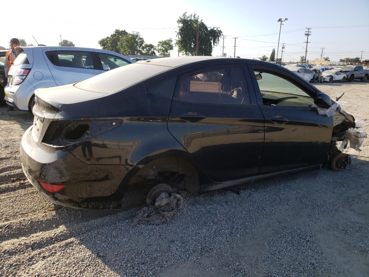 Image 3 of 2017 HYUNDAI ACCENT SE 2017 with VIN KMHCT4AE9HU377898