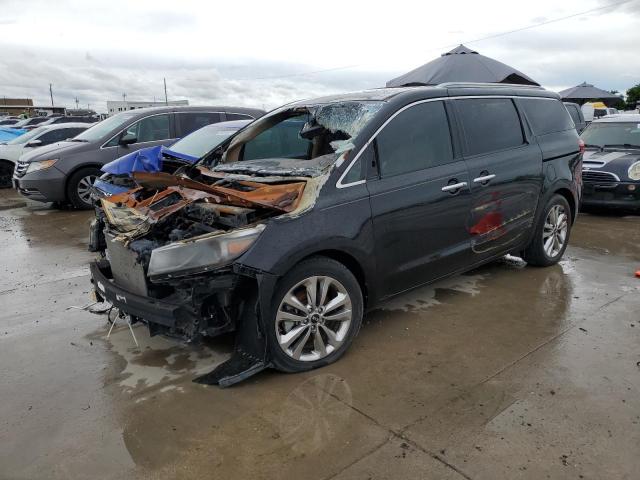 Image 1 of 2015 KIA SEDONA SXL 2015 with VIN KNDME5C16F6037015