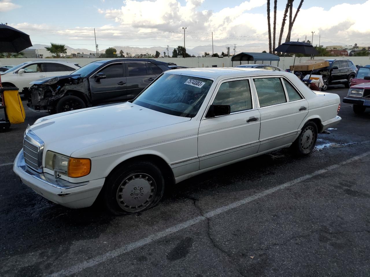Изображение 1 1991 MERCEDES-BENZ 420 SEL 1991 с VIN WDBCA35E8MA557060