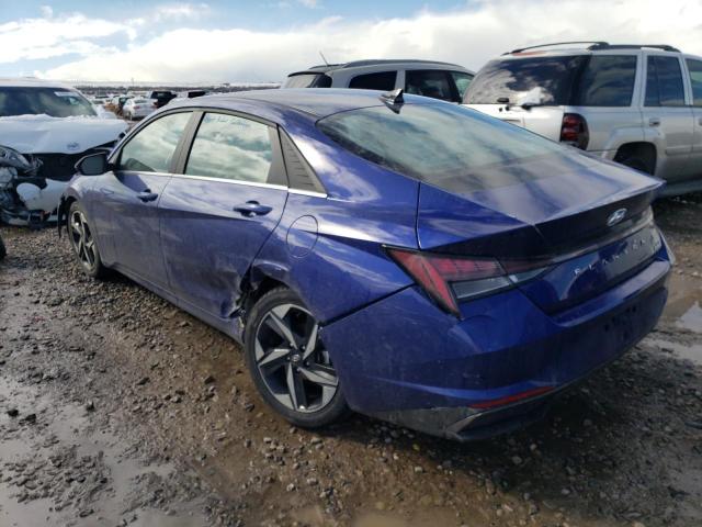 Image 2 of 2021 HYUNDAI ELANTRA LIMITED 2021 with VIN KMHLN4AJ0MU011345