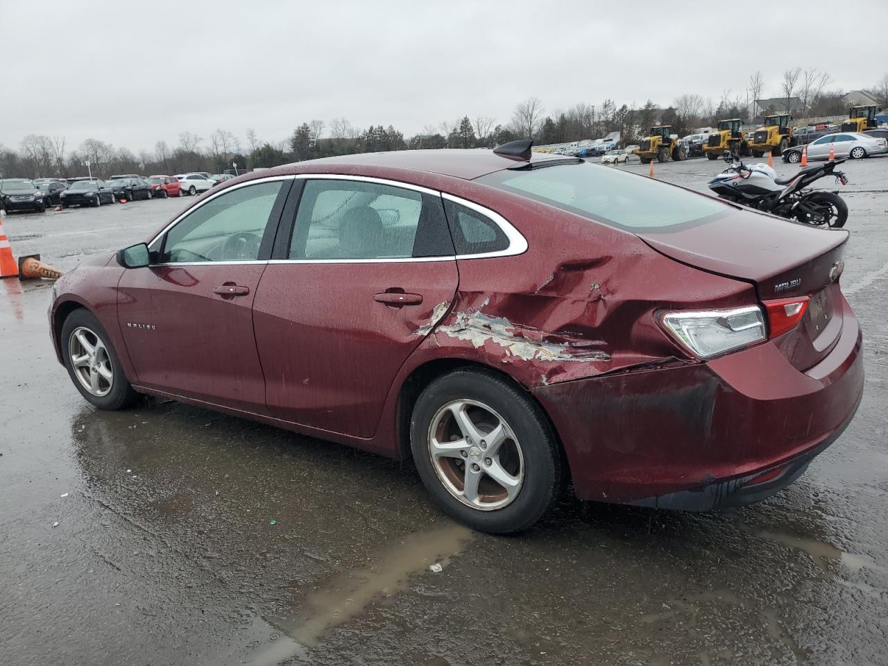 Image 2 of 2016 CHEVROLET MALIBU LS 2016 with VIN 1G1ZB5ST3GF180998