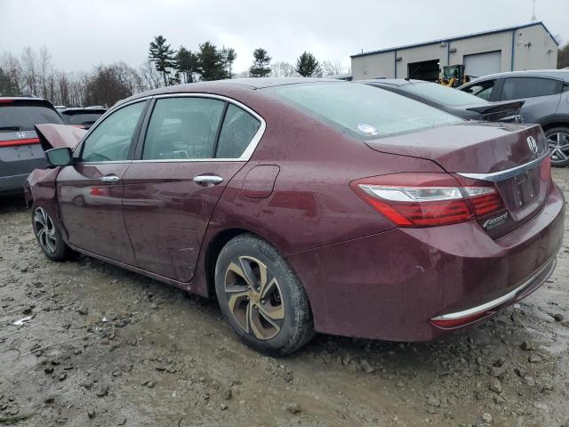 Image 2 of 2017 HONDA ACCORD LX 2017 with VIN 1HGCR2F31HA175123