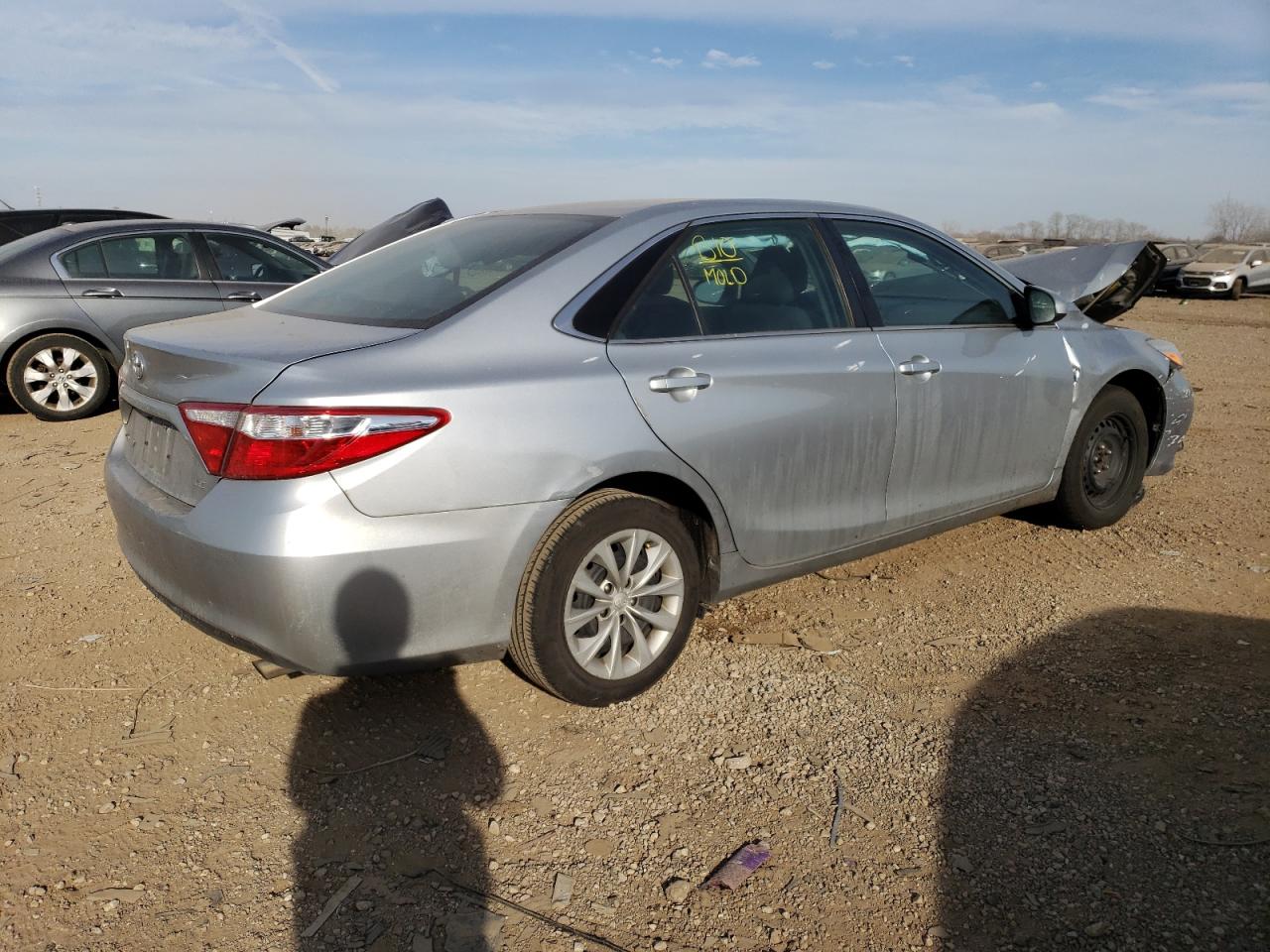 Изображение 3 2016 TOYOTA CAMRY LE 2016 с VIN 4T4BF1FK5GR582736