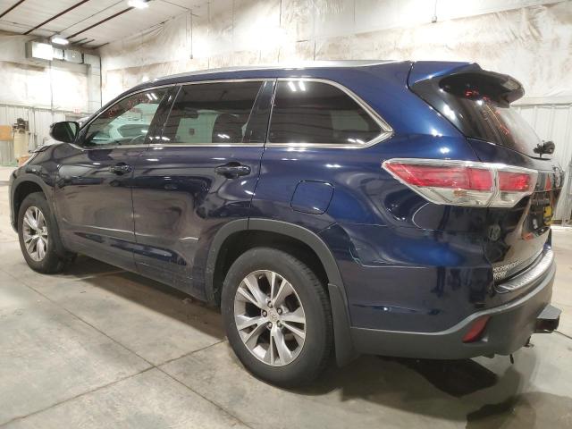 Изображение 2 2015 TOYOTA HIGHLANDER XLE 2015 с VIN 5TDJKRFH5FS168531