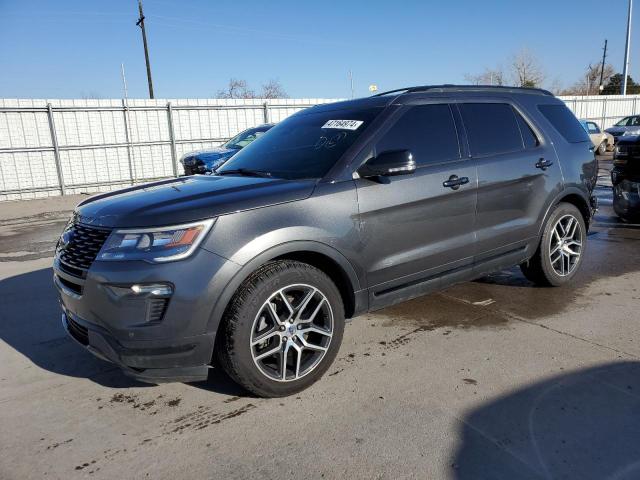 Image 1 of 2018 FORD EXPLORER SPORT 2018 with VIN 1FM5K8GT7JGB29422