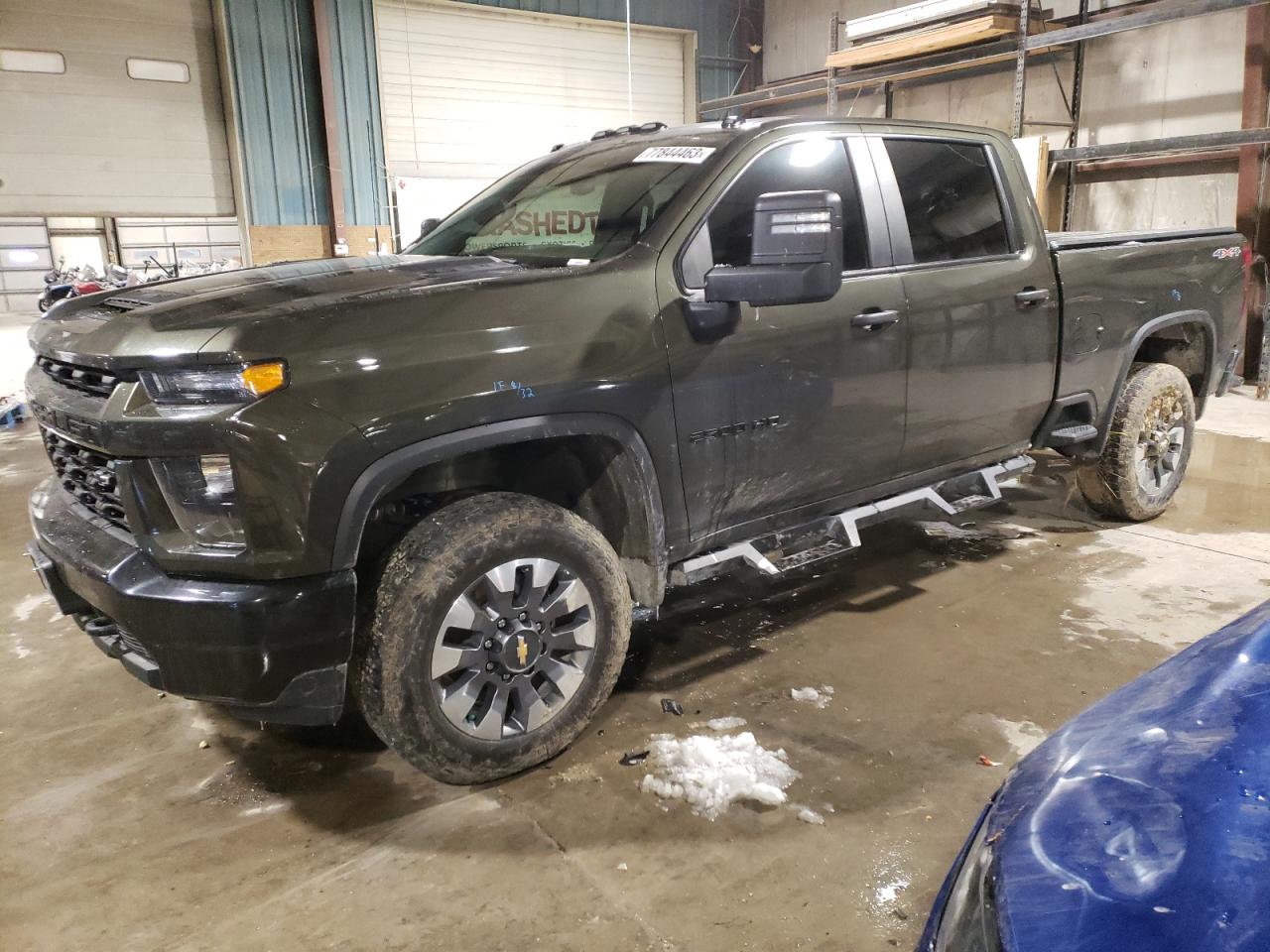 Image 1 of 2022 CHEVROLET SILVERADO K2500 CUSTOM 2022 with VIN 1GC4YME77NF106196