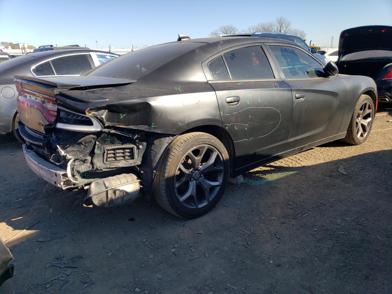 Image 3 of 2015 DODGE CHARGER SXT 2015 with VIN 2C3CDXHG4FH883962