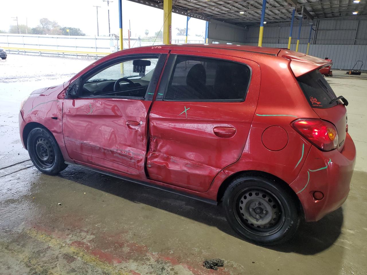 Image 2 of 2014 MITSUBISHI MIRAGE DE 2014 with VIN ML32A3HJ0EH008597