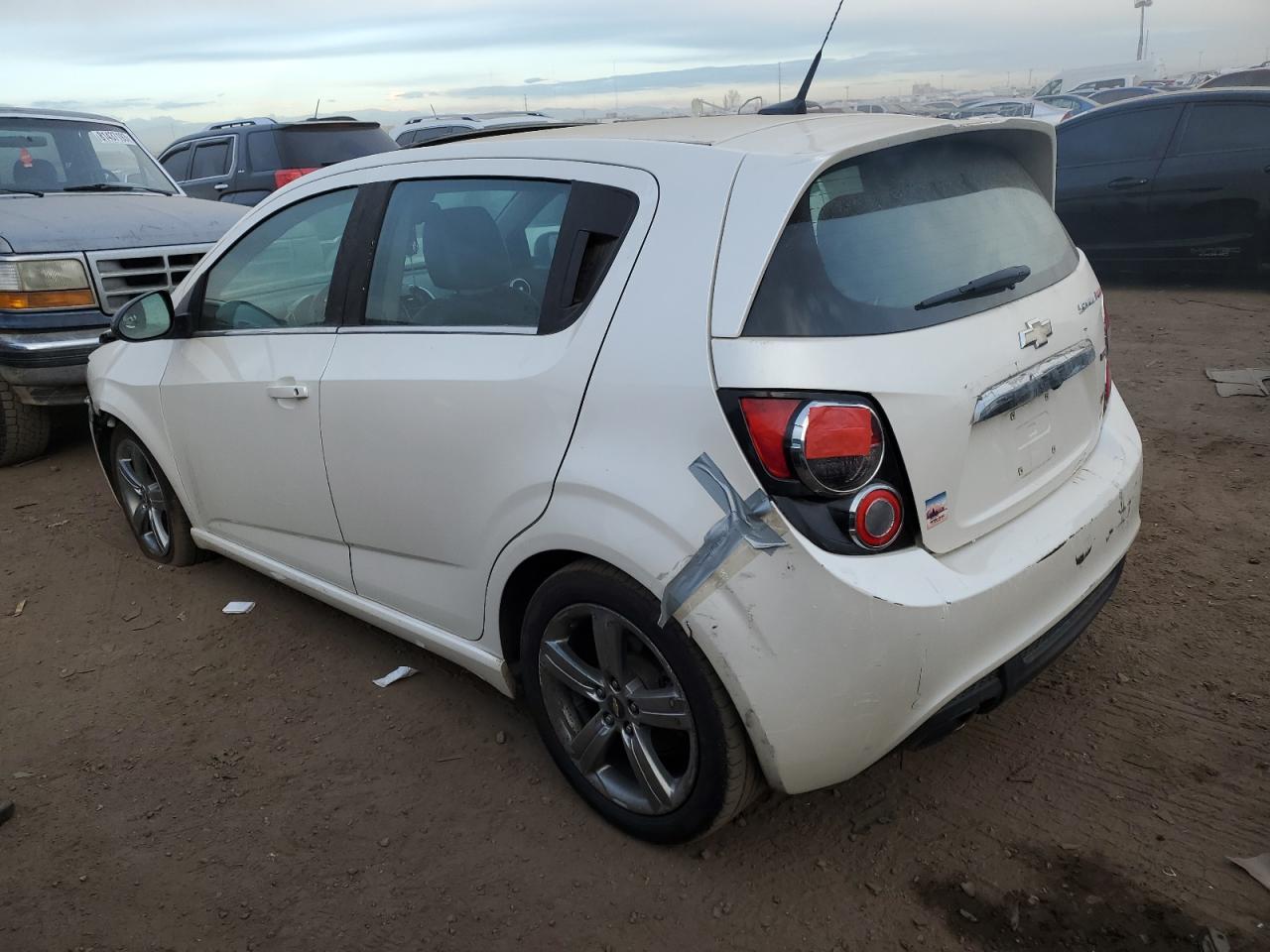 Image 2 of 2014 CHEVROLET SONIC RS 2014 with VIN 1G1JG6SB7E4125037