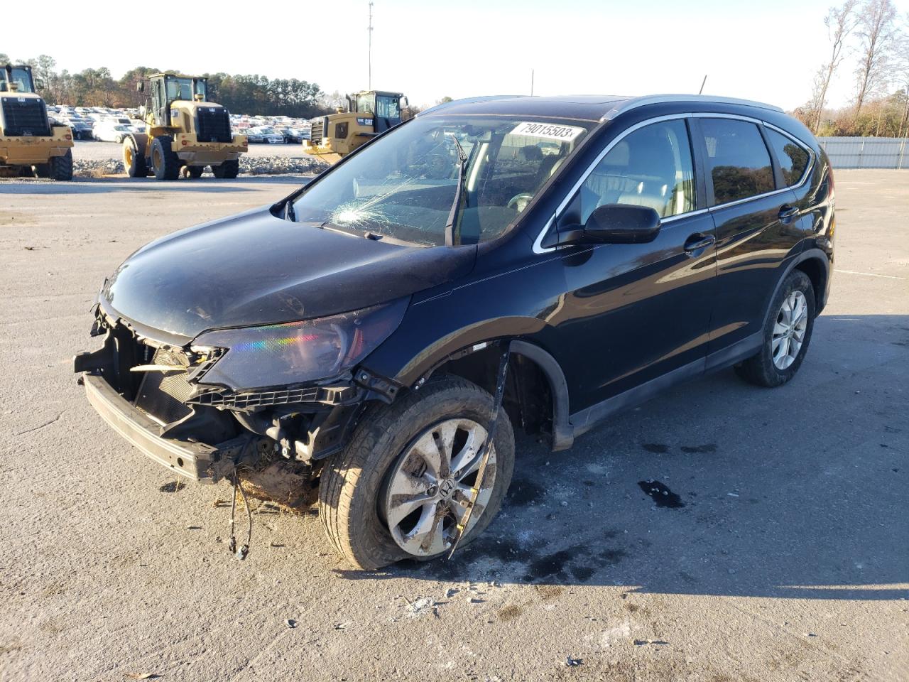 Image 1 of 2014 HONDA CR-V EXL 2014 with VIN 5J6RM4H77EL067375