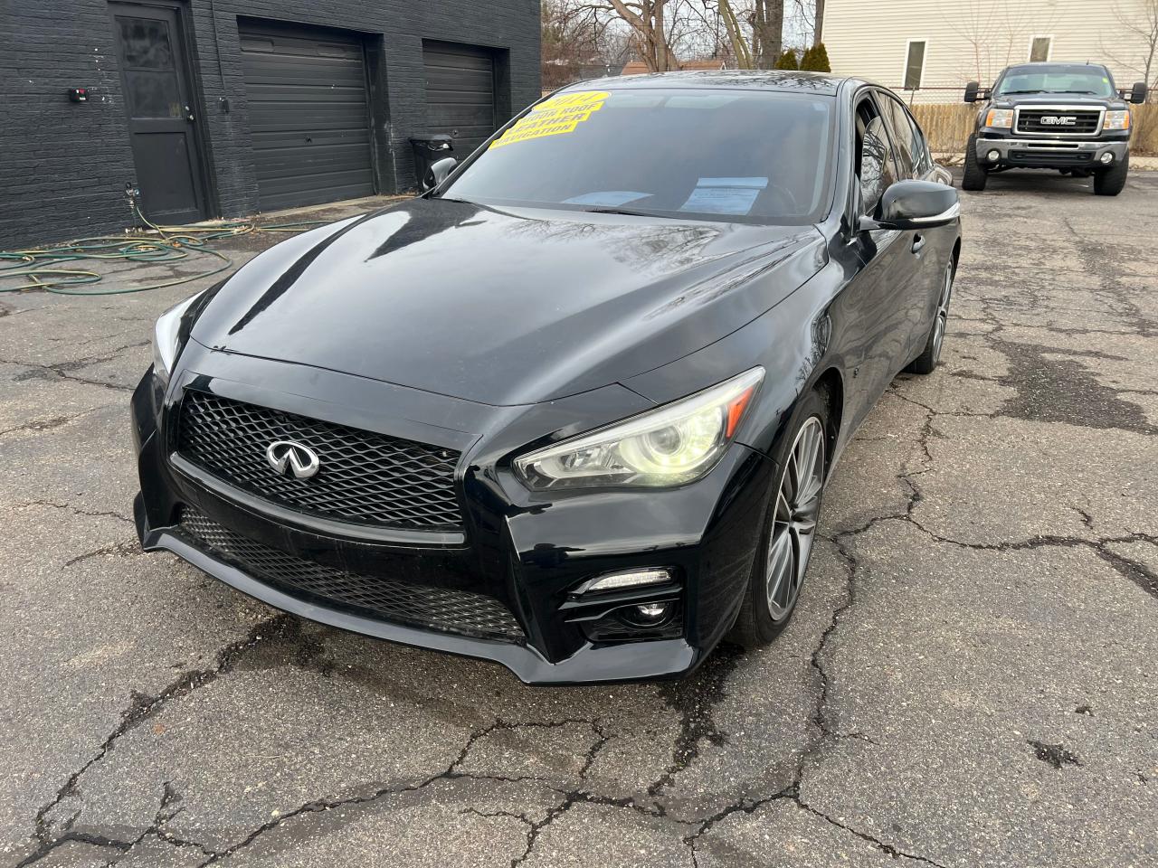 Image 2 of 2014 INFINITI Q50 BASE 2014 with VIN JN1BV7AR4EM699572