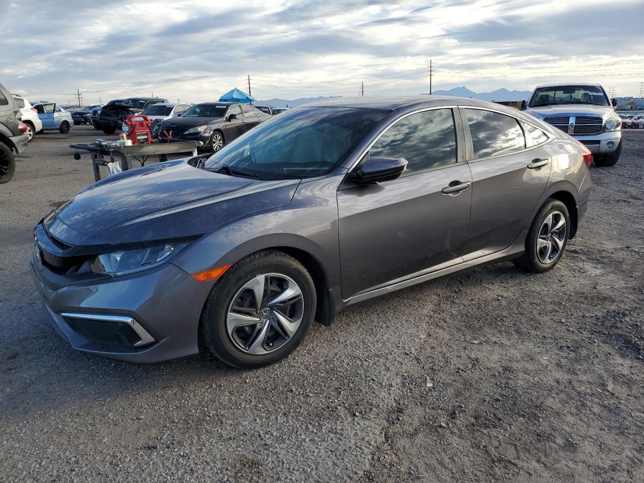 Image 1 of 2021 HONDA CIVIC LX 2021 with VIN 2HGFC2F61MH507792