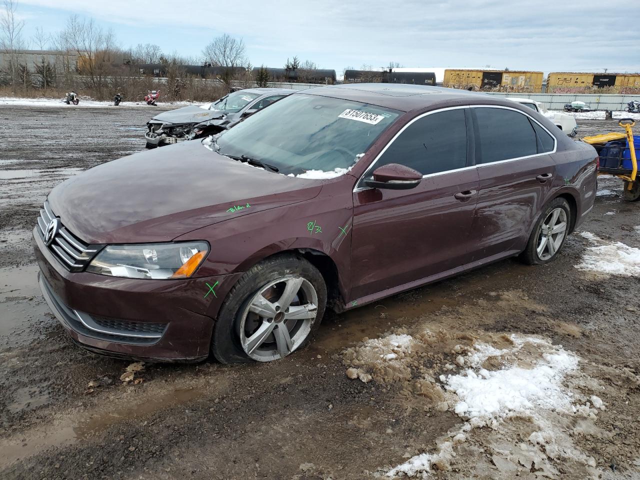 2012 VOLKSWAGEN PASSAT SE 2012 image