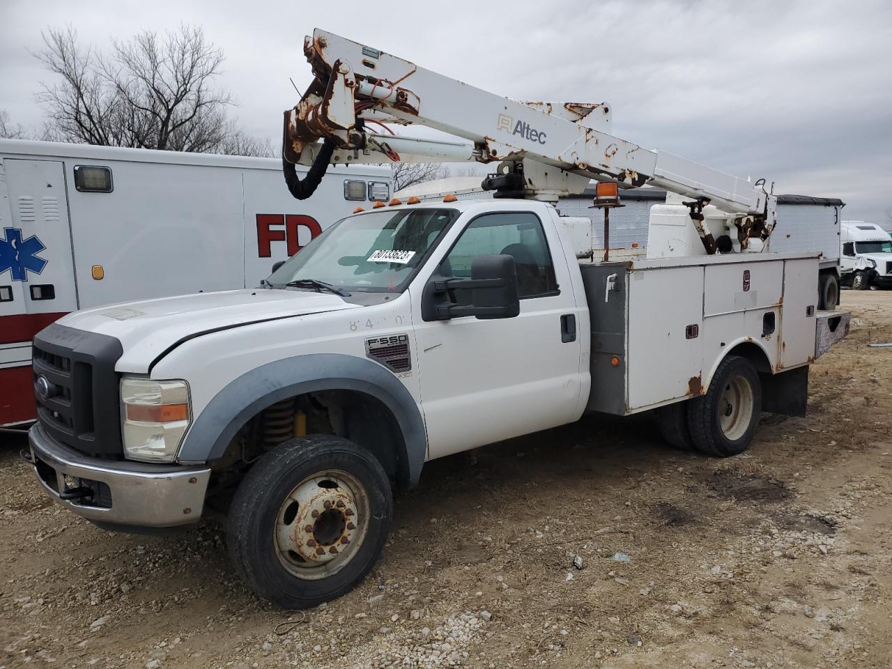 Image 2 of 2008 FORD F550 SUPER DUTY 2008 with VIN 1FDAF56R28EB87192