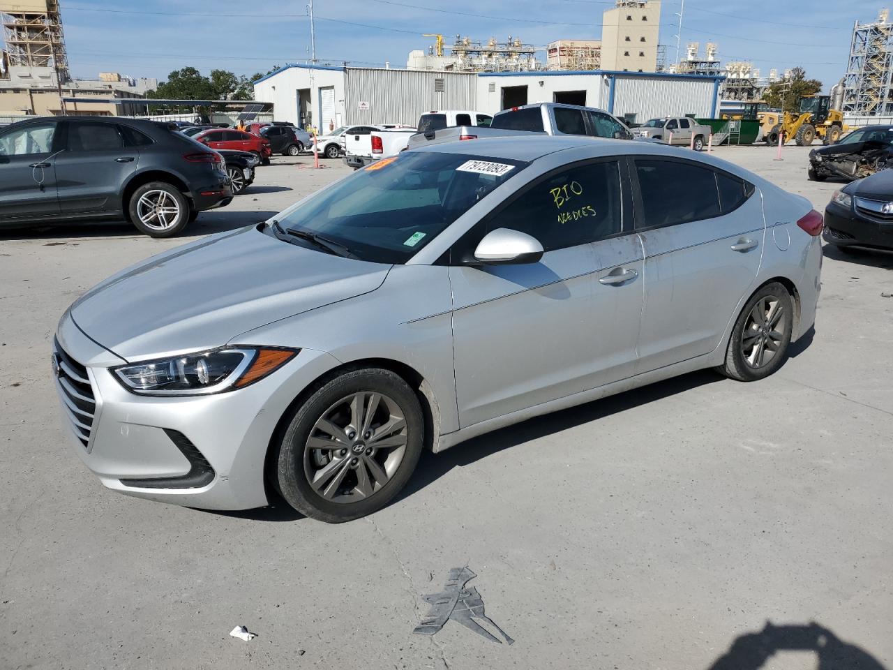 Image 1 of 2018 HYUNDAI ELANTRA SEL 2018 with VIN 5NPD84LF2JH360912
