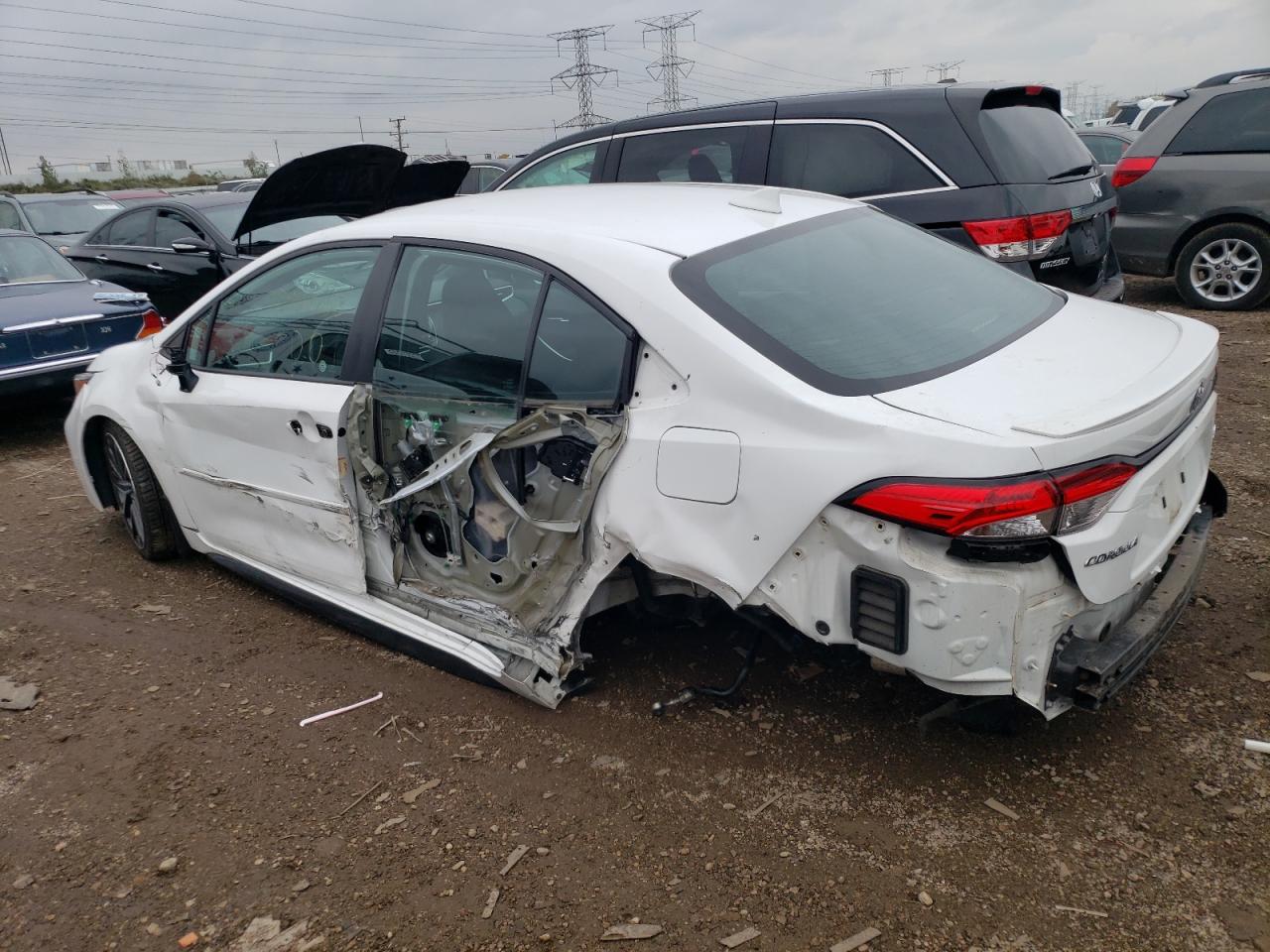 Image 2 of 2020 TOYOTA COROLLA SE 2020 with VIN 5YFS4RCE3LP022027