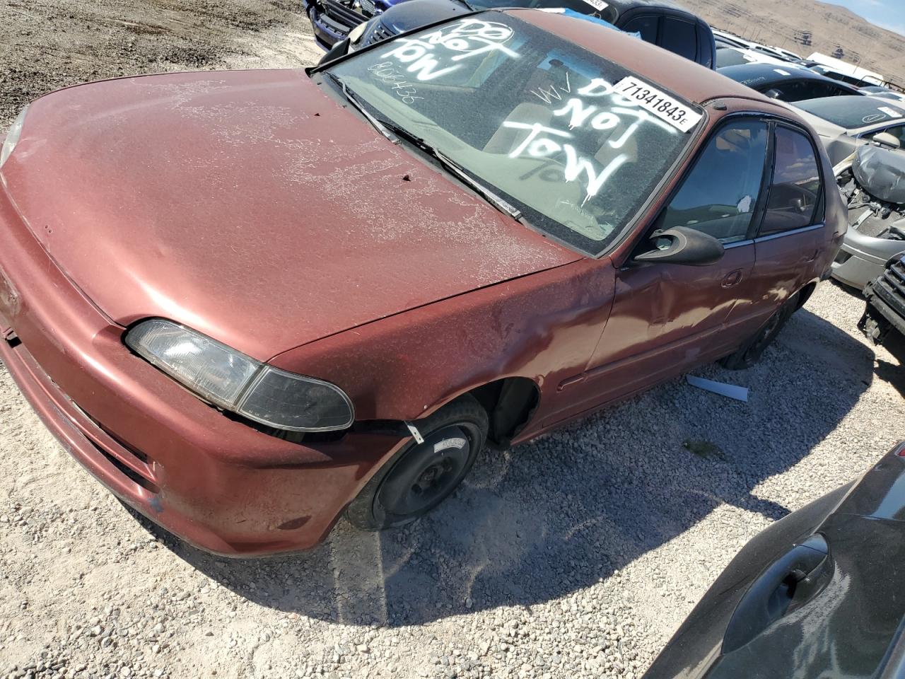 Obraz 1 z 1995 HONDA CIVIC DX 1995 z VIN JHMEG8546SS013479