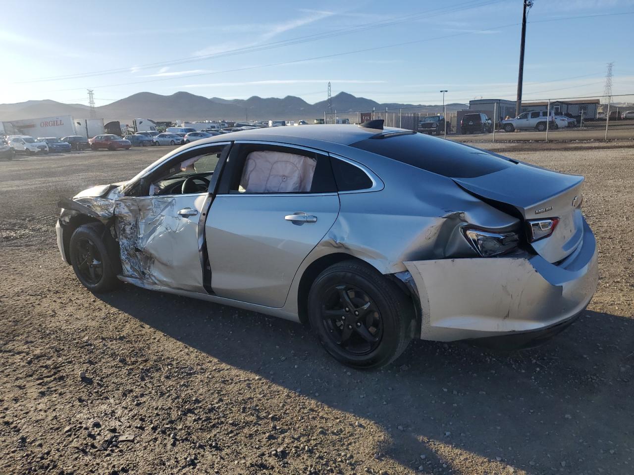 Image 2 of 2017 CHEVROLET MALIBU LS 2017 with VIN 1G1ZB5ST6HF196145