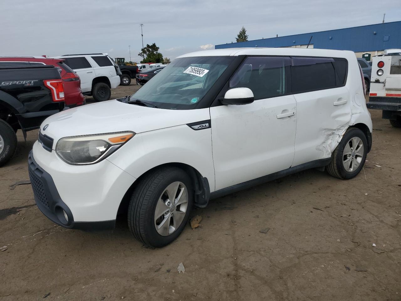 Image 1 of 2015 KIA SOUL  2015 with VIN KNDJN2A27F7127300