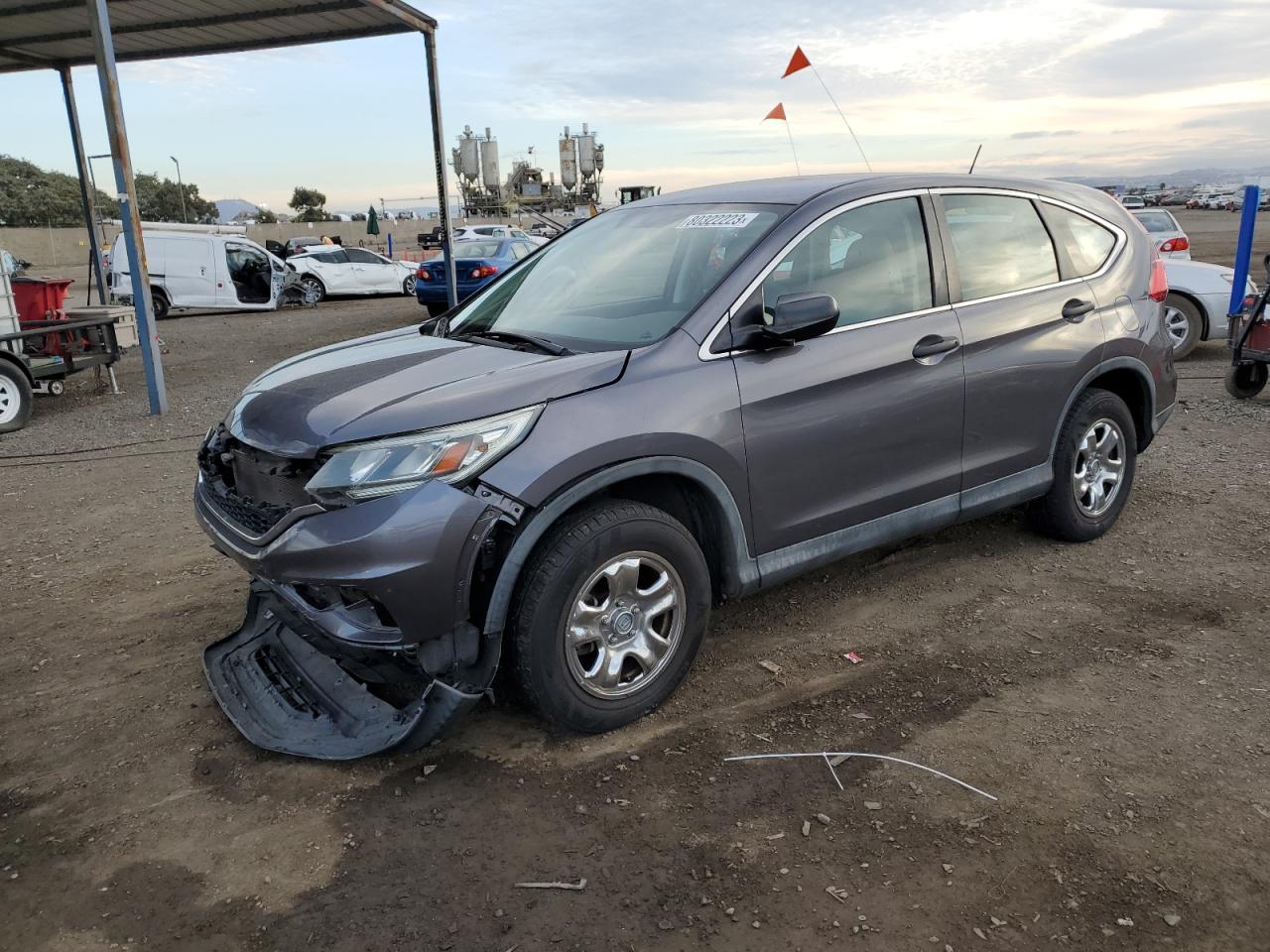 Изображение 1 2016 HONDA CR-V LX 2016 с VIN 3CZRM3H37GG703820