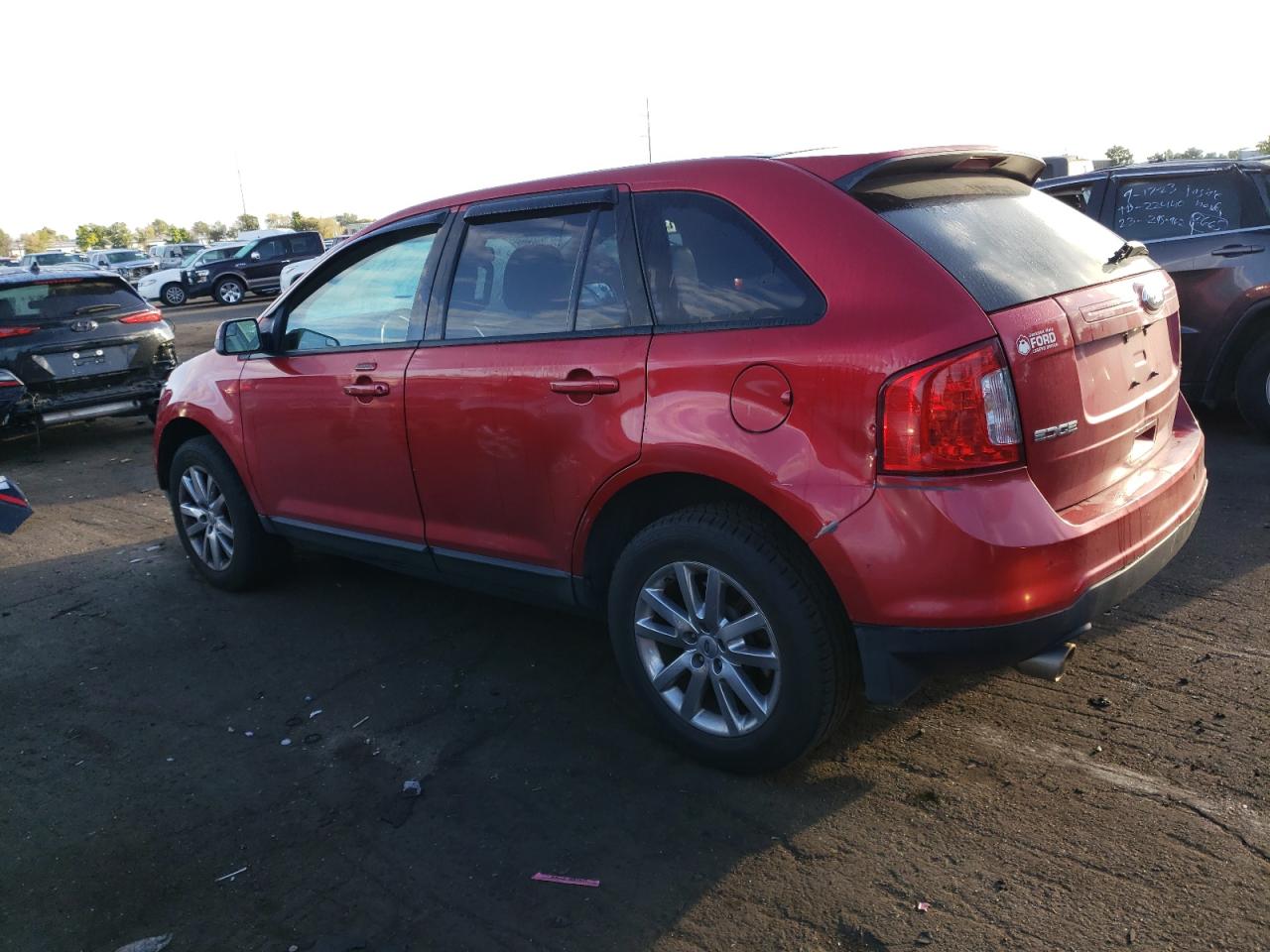 Image 2 of 2012 FORD EDGE SEL 2012 with VIN 2FMDK4JC0CBA65540