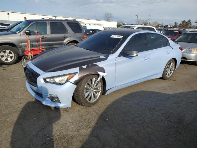 Image 1 of 2014 INFINITI Q50 BASE 2014 with VIN JN1BV7ARXEM687099