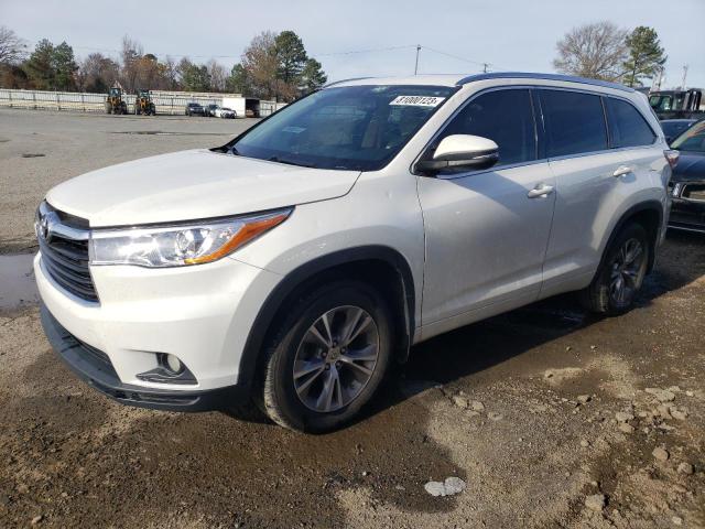 Obraz 2015 TOYOTA HIGHLANDER XLE 2015